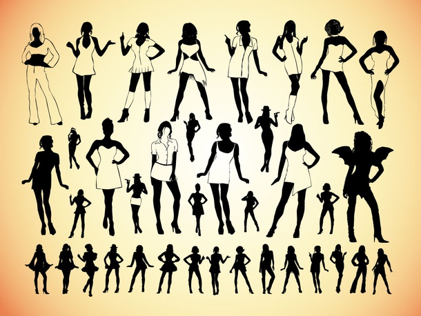 Sexy Women Silhouettes