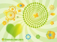 Green Spring Vector