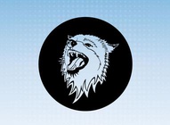 Vector Wolf Emblem