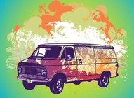 Psychedelic Van