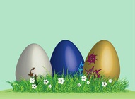 Colorful Easter Eggs