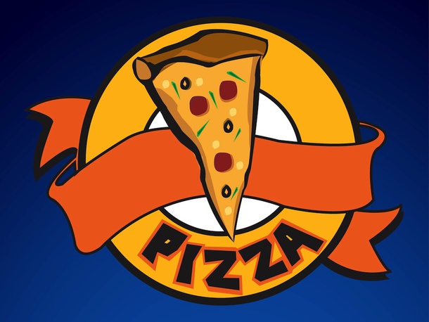 Pizza Slice Logo