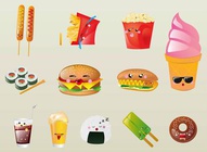 Food Cartoon Characters
