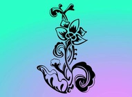 Floral Decal