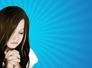 Praying Girl