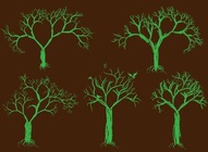 Hand Drawn Trees