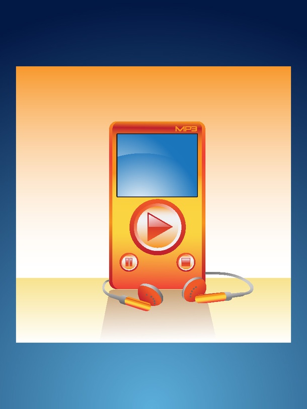 MP3 Player Render