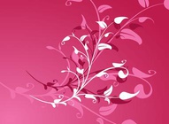 Pink Plants Background