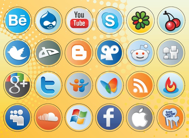 Social Media Button Pack