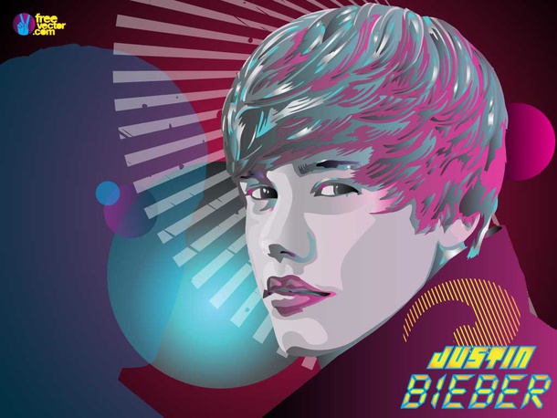 Justin Bieber Vector