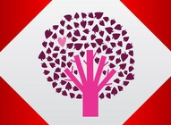 Hearts Tree Vector