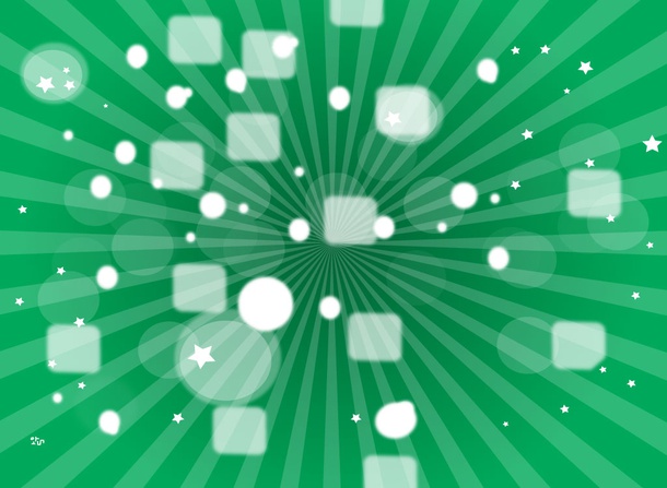 Festive Green Background Vector