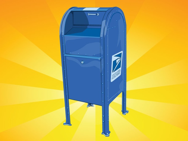 U.S. Postal Drop Box