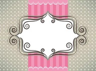 Girly Card Template