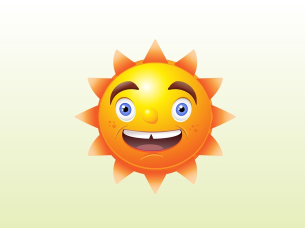 Cartoon Sun