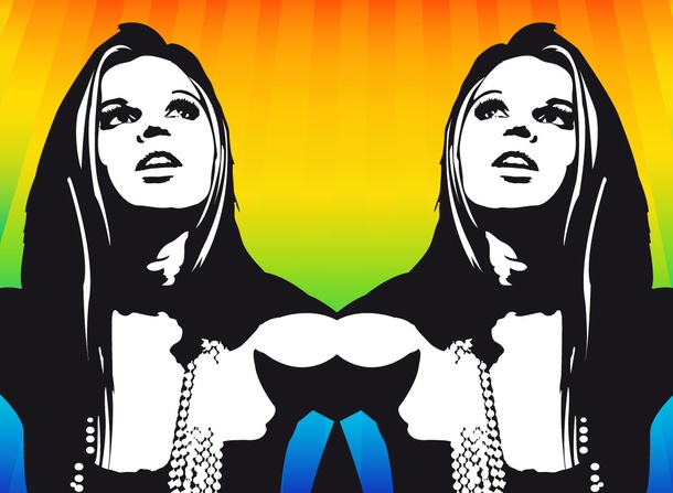 Pop Art Girl Vector