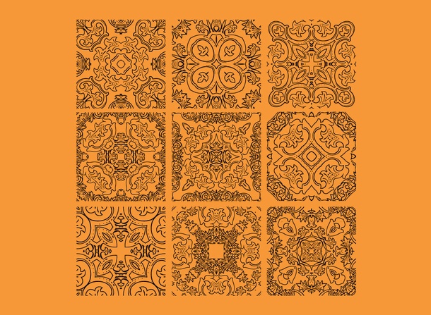 Tile Outline Patterns
