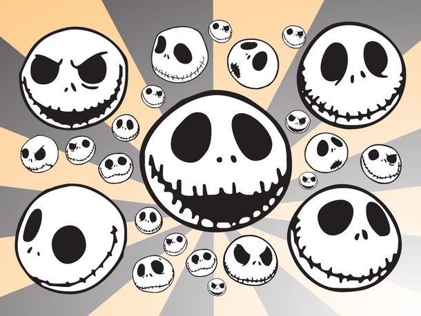 Jack Skellington Heads