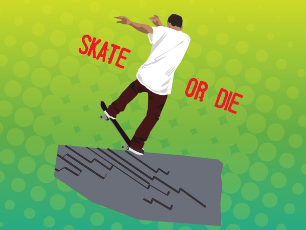 Skate Or Die Design