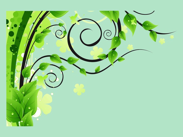 Spring Vector Decorations