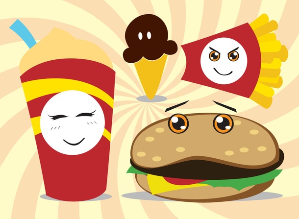 Fast Food Characters