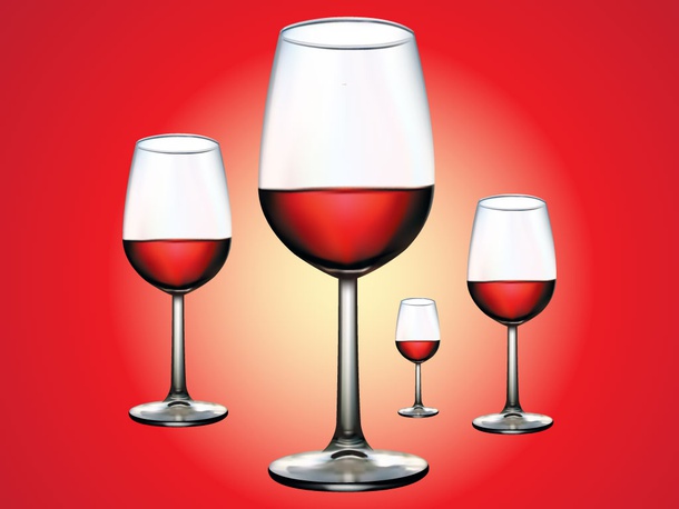 Red Wine Glasses