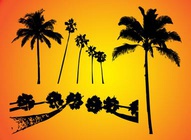 Palm Trees Silhouettes