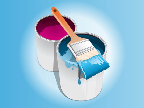 Paint Buckets Vector