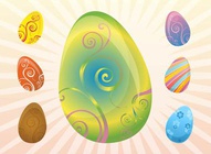 Easter Eggs Illustrations