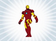 Vector Iron Man