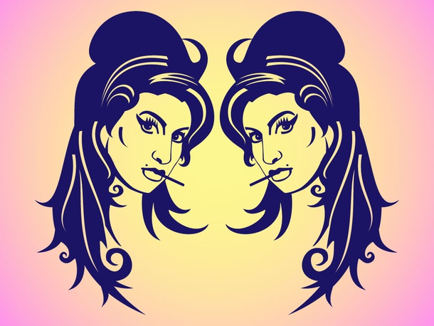 Amy Winehouse Illustration