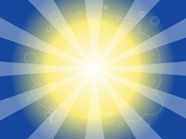 Vibrant Sun Background