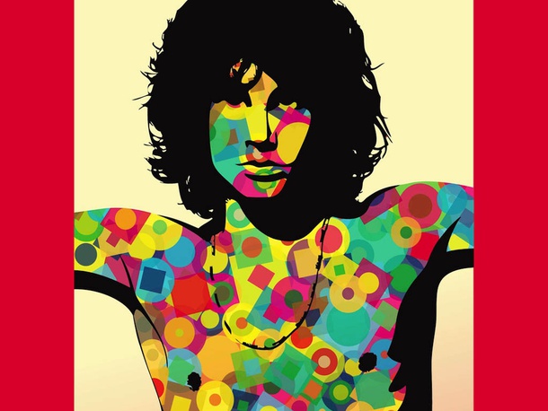 Colorful Jim Morrison