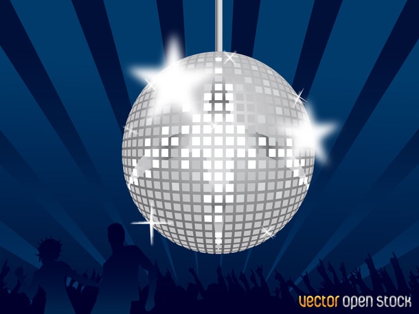 Mirror Ball Vector