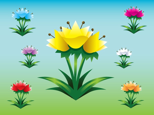 Tulips Vector Pack