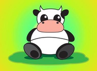 Cute Cow Vector