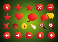 Red Icons Graphics