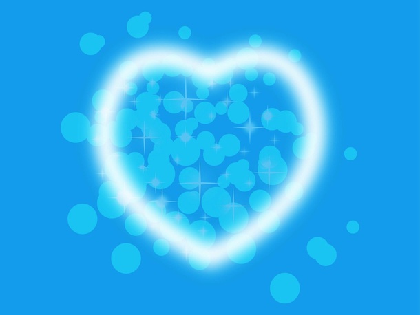 Heart And Bubbles