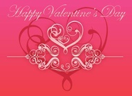 Decorative Valentine Design