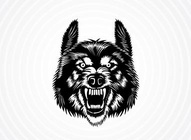 Fierce Wolf Graphic