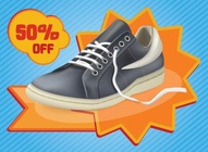 Shoe Promo Vector