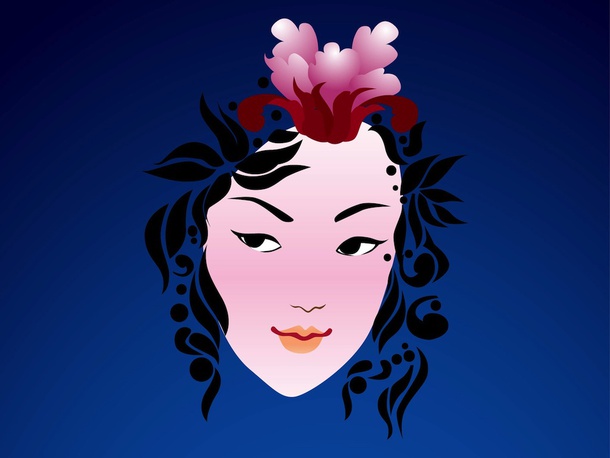 Geisha Portrait