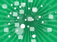 Festive Green Background Vector