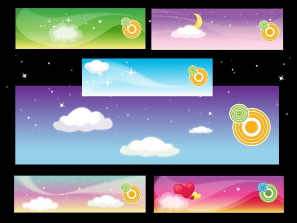 Dream Banner Backgrounds