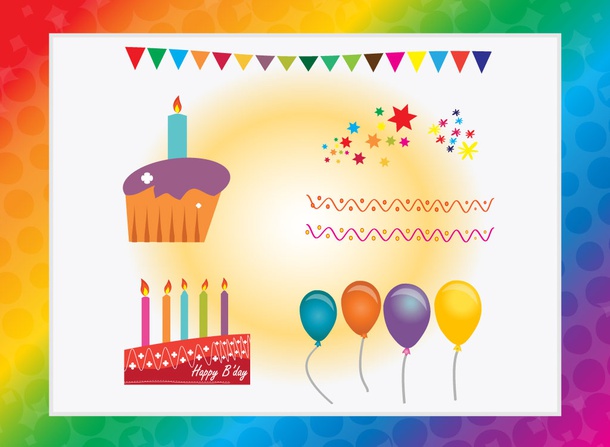 Free Happy Birthday Vectors