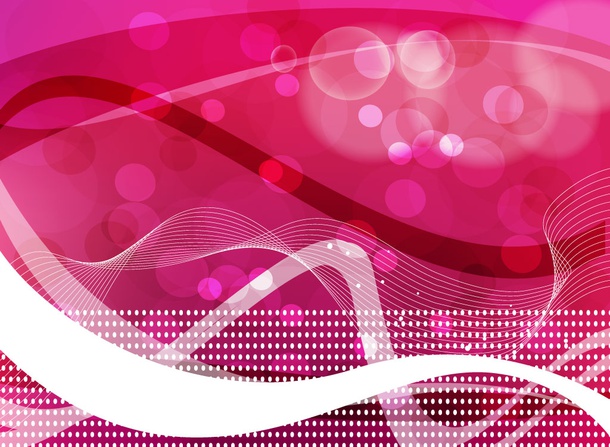 Pink Ribbon Background Art