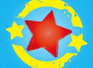 Textured Star Badge