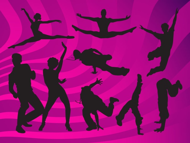 Dancer Variety Silhouettes