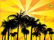 Palm Tree Sun