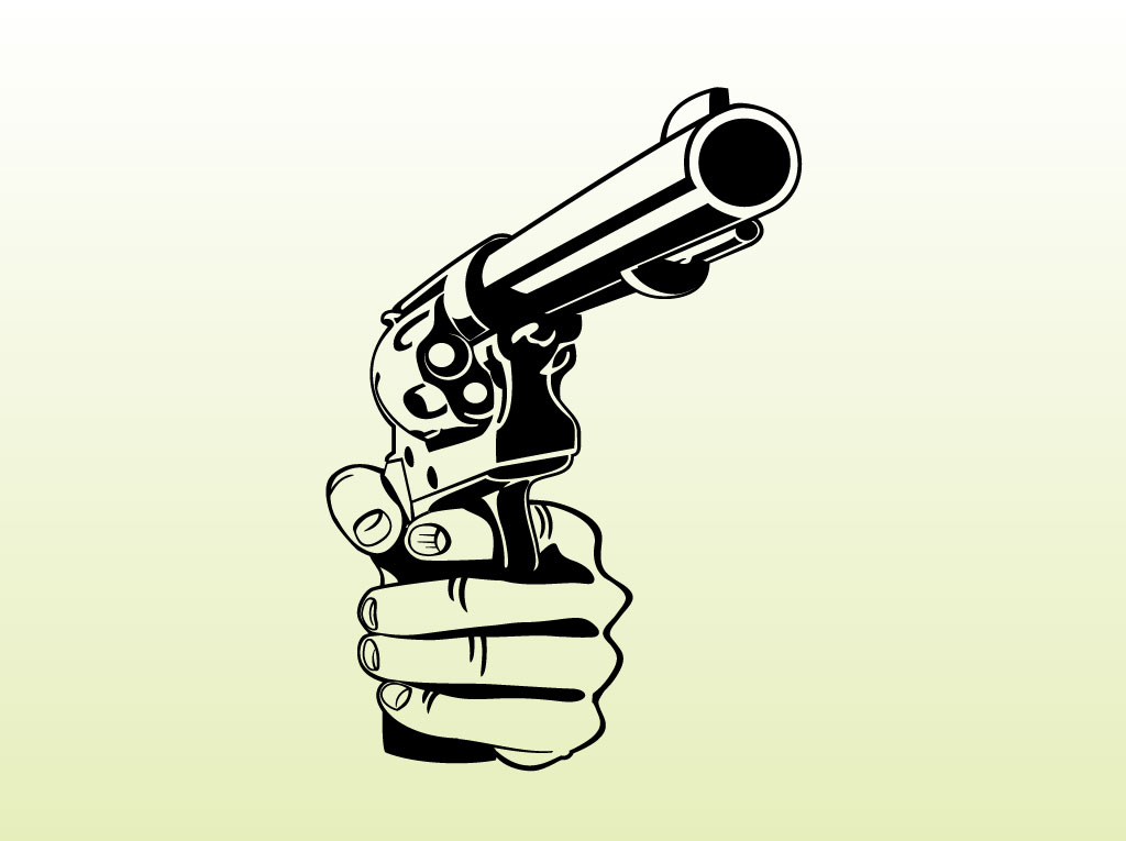 Cartoon Gun Clip Art